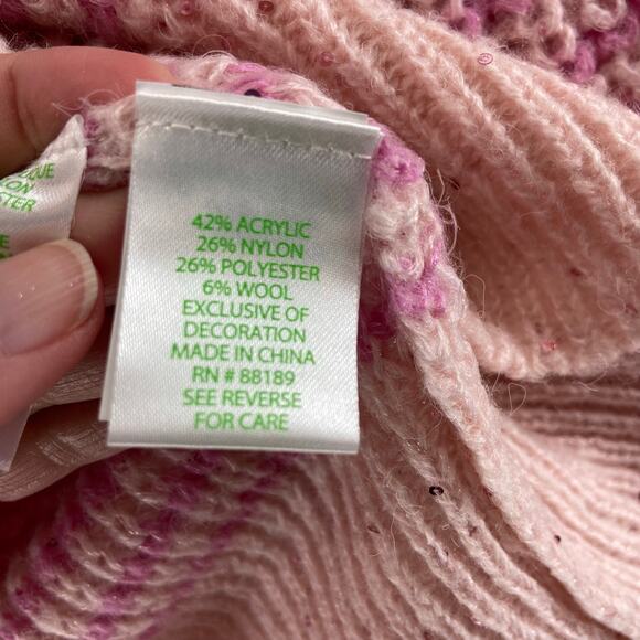 Lilly‎ Pulitzer Finney Sweater Size Medium Sparkle Stripe - Picture 7 of 8